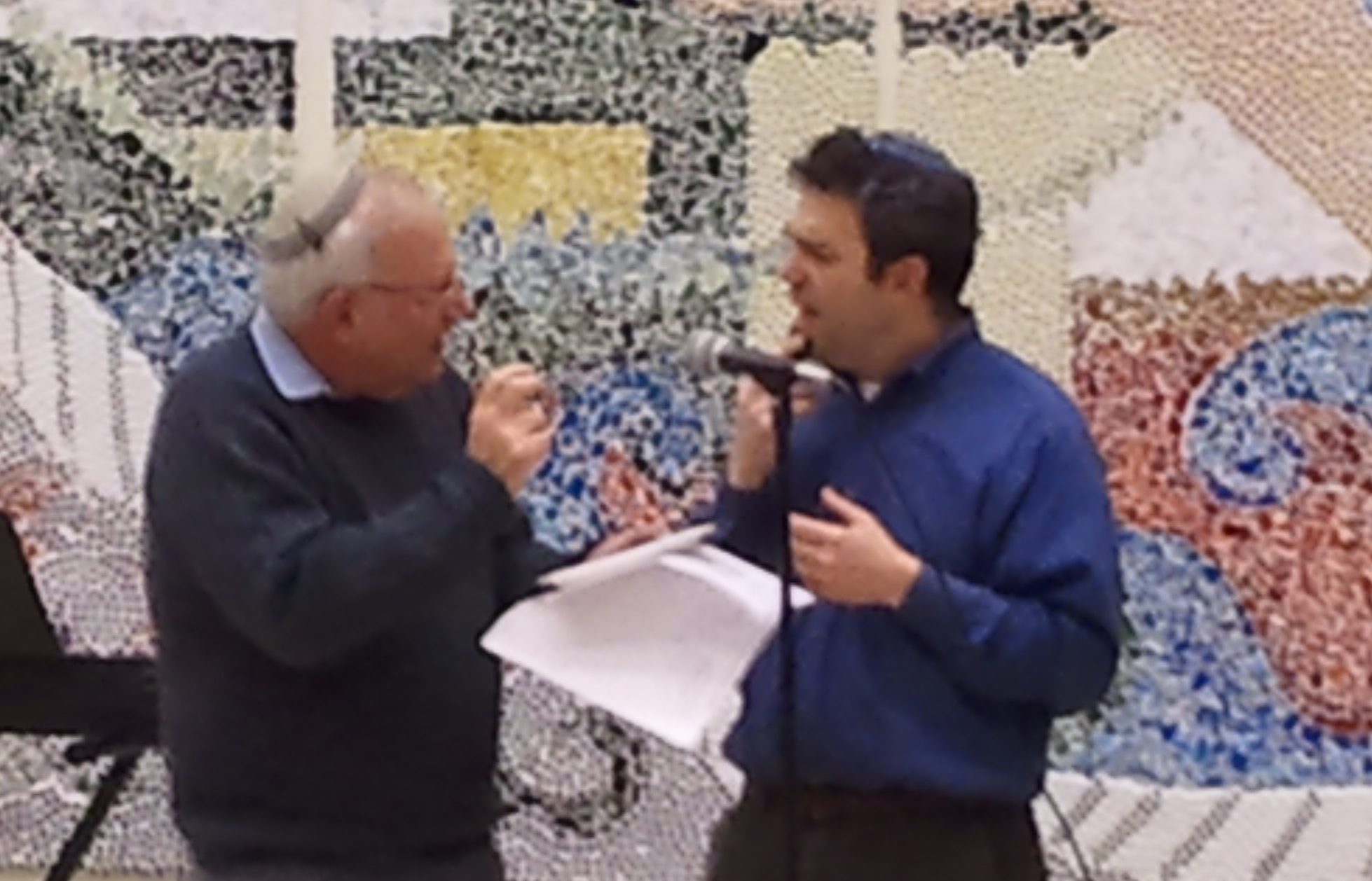 Rabbis Jeffrey Schein and Steve Segar, 2012